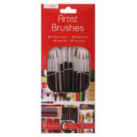 Work of Art Artist Brushes Round Tips