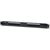 Intellinet Entry 1U w/Brush Insert 19" Patch Panel