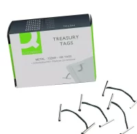 Q-Connect Metal Treasury Tag 51mm