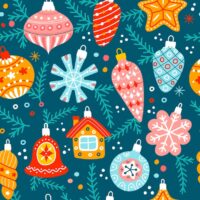 Xmas Gift Bag Fabric
